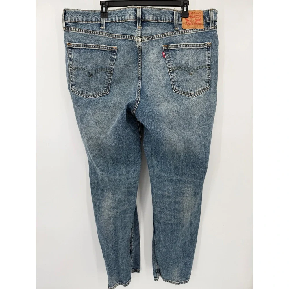 Levi's Jeans Mens 42x32 Blue 541 Athletic Taper Medium Wash Stretch Denim